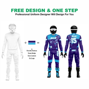 MCG Unisex Full Sleeve Motocross Racing Suit Sublimation Print Quick Dry Breathable <b>Plus</b> <b>Size</b> 100% Polyester Adult ATV Road Gear - Product Image 2