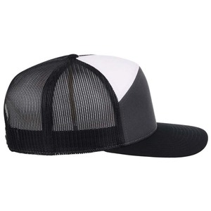 Wholesale Factory Made 5 Panel Mesh Trucker Hats <b>Plain</b> Oversize Trucker Caps for Men Custom Logo High Quality Trucker Caps - Product Image 3