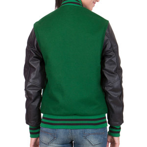 Veste de Baseball Femme en Coton Respirant de Haute Qualité, Écologique, Vente en Gros, Service OEM, Couleurs Personnalisées, Bon Prix - Product Image 3