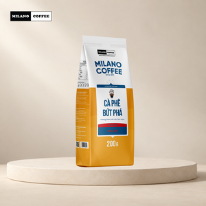กาแฟเวียดนามเอ็กเซลซาบดิบบด 200 กรัม มิลาโน ดาร์กโรสต์ รสขม กลิ่นเนยเกลือ ผสมผสานรสชาติแปลกใหม่ ขายส่ง รับผลิตแบรนด์ส่วนตัว - Product Image 2