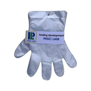 Guantes DE SEGURIDAD DE HDPE desechables de alta calidad, tamaño mediano, 100 Uds., pedido mínimo, comida protectora de limpieza para verano y otoño para - Product Image 1