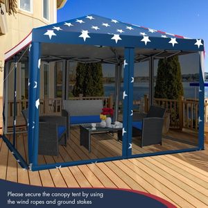 Tente de réception pliante 3x3 mètres pour salon professionnel extérieur, conception pop-up pour une utilisation pratique - Product Image 3