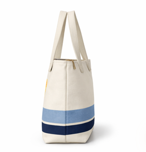 Sac fourre-tout en toile écologique pour femme, style tendance, avec fermeture éclair, sacs fourre-tout en coton avec logo imprimé personnalisé - Product Image 4