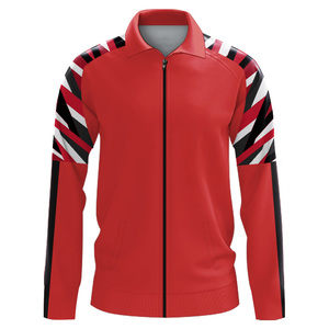 <b>Men's</b> Woven Casual <b>Skinny</b> Polyester Tracksuit Full Zip Jacket Slim Fit <b>Jogger</b> Set Winter Breathable High Quality OEM ODM - Product Image 2