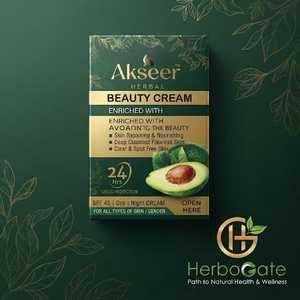 Crema de Belleza Herbal Akseer, Crema de Belleza Natural Premium, Humectante Facial Herbal, Fórmula Nutritiva para el Cuidado de la Piel, Textura Hidratante - Product Image 5