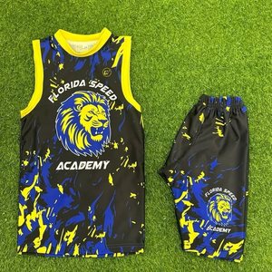 ชุดเสื้อกล้ามและกางเกงขาสั้นลายพรางอเมริกันฟุตบอลโอคลาโฮมา ยูไนเต็ด สำหรับผู้ชาย ช่วยระบายความชื้น เหมาะสำหรับการเล่นกีฬา - Product Image 3