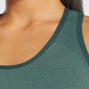 Soutien-gorge de sport pour femme, confortable, avec logo personnalisé sur le devant, grande taille, maintien élevé, écologique, respirant, en Spandex - Product Image 6