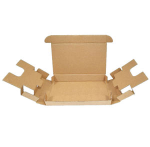 Eco Friendly Recyclable Kraft Cardboard Packaging <b>Box</b> Custom Printing Foldable <b>Pack</b> Corrugated Mailer <b>Box</b> for E-commerce - Product Image 1