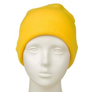 Gorros de invierno cálidos sublimados con diseño personalizado, MOQ bajo, de tejido de algodón de secado rápido, gorros de punto jacquard con puño, con estampado de puntos/frutas/lazos - Product Image 3