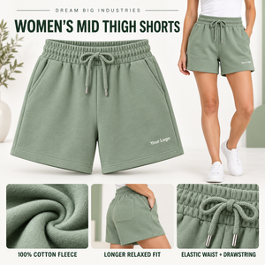 Pantalones Cortos Deportivos para Mujer, Ligeros, Elásticos, de Secado Rápido, Transpirables, de Compresión, para Correr, Ciclismo, Gimnasio, Entrenamiento - Product Image 1