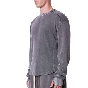 T-shirts Homme en Coton Tricoté 240g Anti-boulochage à Col Rond et Manches Courtes, Coupe Ample, Imprimé Numérique avec Logo Frontal – Vente en Gros, Mode Décontractée - Product Image 2