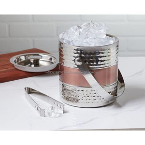 Enfriador de Vino y Champán de Metal con Asa Francesa Antigua para Fiestas en Interiores y Exteriores, Cualquier Tipo de Ocasión y Completamente Personalizado - Product Image 6