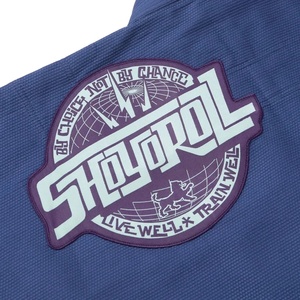 Traje de Jiu-Jitsu Azul Carolina Competitor 21.5 para BJJ, 450 GSM, Tejido de Algodón Perla, Uniforme Duradero y de Secado Rápido - Product Image 5