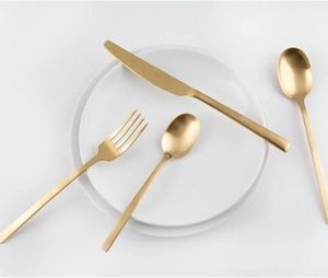 Ensemble de couverts de luxe dorés, vaisselle royale haut de gamme pour mariage, hôtel, banquet, fournisseur en gros pour l'exportation - Product Image 6