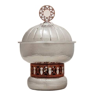 Plat de service isotherme durable en acier inoxydable avec couvercle, design personnalisable, qualité supérieure, pour soupes et plats chauds, décoratif pour table - Product Image 1