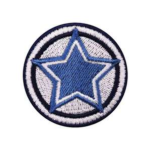 High Quality Custom Embroidery <b>Patch</b> Sew On Iron On Embroidered Badge for <b>Jackets</b> Shirts Hats Bags Clothing Wholesale Decorative - Product Image 1