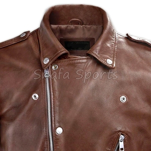 Chaqueta de Cuero para Hombre a la Moda, Chaqueta de Cuero de Invierno para Hombre de Alta Calidad, Atuendo Casual y Elegante para Uso Diario - Product Image 3
