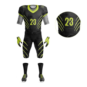 Jersey de Fútbol Americano Personalizado de Alta Calidad, Bordado, Uniforme Universitario para Niño, Técnica de Sublimación, Conjunto de Entrenamiento Superior - Product Image 6