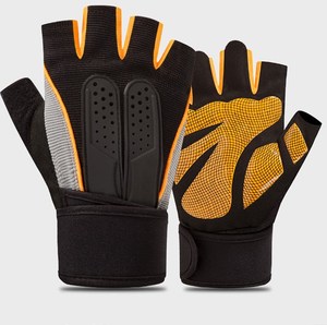 MAX WORLD ENTERPRISES Gants de cyclisme OEM ODM Fabrication sur mesure |   Gants de sport unisexes antidérapants de haute qualité à doigts complets avec fermeture auto-agrippante - Product Image 6