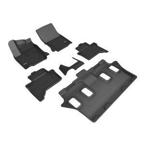 Alfombrillas 3D MAXpider Kagu a Medida (Negras) Compatibles con Toyota Land Cruiser Prado 2026+ - Juego Completo - Product Image 1