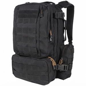 กระเป๋าเป้เดินป่าขนาดใหญ่แบบขายส่ง MOLLE กันน้ำ ทำจากโพลีเอสเตอร์ โครงภายในบุ PVC สำหรับเดินทาง 3 วัน แคมป์ปิ้ง เดินป่า และกิจกรรมกลางแจ้งอื่นๆ - Product Image 3