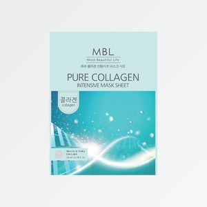 Masque facial en feuille Embiel Pure Collagen Intensive Mask Sheet, 10 feuilles, masque facial au collagène, masque en feuille au concombre - Product Image 1