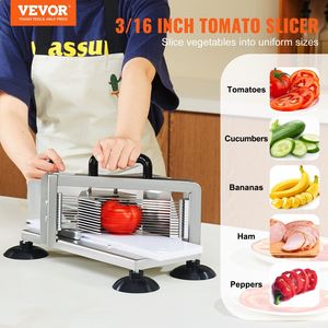 Commercial Stainless Steel 3/16 Inch Heavy-Duty Tomato Slicer Machine Manual Tomato Slice Cutter <b>Fruit</b> & <b>Vegetable</b> <b>Tool</b> - Product Image 2
