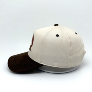 Custom 5 Panel Curved Bill Cotton <b>Baseball</b> <b>Cap</b> for Men and Women with Embroidery Logo, Two-Tone Dad Hat, Sports and Casual Wear - Product Image 3
