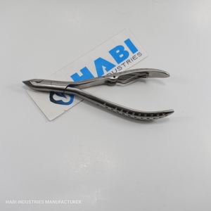 Coupe-cuticules professionnel en acier inoxydable à lame courbée, ciseaux à ongles à mâchoires larges pour l'élimination des peaux mortes et la manucure - Product Image 4