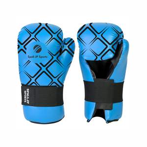 Gants semi-contact personnalisés de haute qualité, nouveau design, gants semi-professionnels à sangle, gants d'entraînement semi-professionnels - Product Image 1