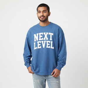 Men's <b>Long</b> Sleeve 300GSM Heavyweight T-Shirt 100% Cotton Oversize Tee Streetwear Crew Neck Printed Drop Shoulder <b>Tshirts</b> <b>Tshirts</b> - Product Image 2