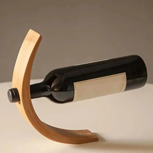 Best Selling Wood Wine Bottle Holding Stand Wine <b>Storage</b> Rack Tabletop for Wine Display New Design Stand - Product Image 4