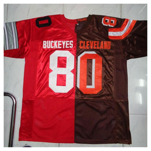 Maillot de football américain personnalisé en maille épaisse à manches courtes, pratique, de haute qualité, durable, respirant, 100 % polyester - Product Image 4