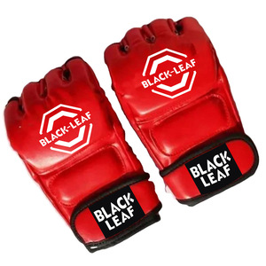 Gants de grappling MMA en gros, gants MMA demi-doigts, gants d'entraînement, gants de combat, logo personnalisé OEM - Product Image 5