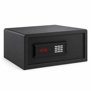 Coffre-fort d'hôtel en gros pour les distributeurs d'équipements hôteliers – Boîte de sécurité électronique noire avec finition thermolaquée - Product Image 2