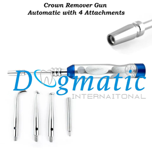 Juego de Instrumentos Quirúrgicos Dentales de Acero Inoxidable, Removedor de Coronas Reutilizable Manual de Alta Gama, Modelo Italiano Dogmatic International - Product Image 5