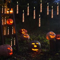 Bougies doigts effrayantes TOOWIN pour Halloween, accessoires de décoration d'ambiance réalistes en cire pour maison hantée intérieure