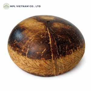 Bol en Coque de Noix de Coco Fait Main, Durable et Écologique, Design Vintage Gravé, Non Toxique, Résistant à la Chaleur - Vente en Gros - Product Image 2