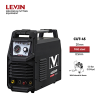 LEVIN Coupe-plasma 2-en-1 IGBT Inverter 220V Machine de découpe au gaz intelligente MCU 16mm avec source d'air comprimé externe