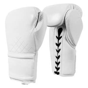 Gants de boxe personnalisés avec logo imprimé, design élégant, pour la salle de sport, à lacets, faible MOQ, meilleur prix. - Product Image 1