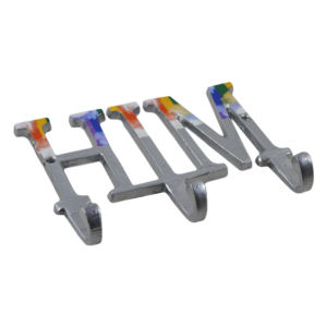 Sujetalibros LGBT con Diseño de Arcoíris del Amor Gay, Resistentes, para Hogar u Oficina, Decorativos, para Estantes, con Temática de Lujo - Product Image 5