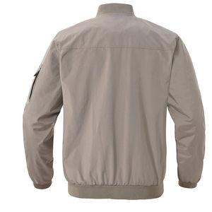 <b>Men's</b> Bomber <b>Jacket</b> Premium Quality Windproof <b>Lightweight</b> Casual Outerwear Streetwear Fashion <b>Jacket</b> - Product Image 2