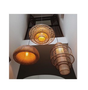 Abat-jour en bambou décoratif vietnamien, produit écologique pour la maison, importé du japon - Product Image 5