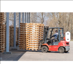 Palettes EPAL en bois de haute qualité fournies pour le stockage industriel et la manutention de marchandises. - Product Image 6