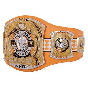 Ceinture de championnat réplique Spinner de John Cena Farewell Tour 2025 Knoxville - Product Image 6