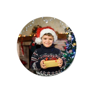 Proveedor de Adornos Navideños de Sublimación en Blanco Hechos a Mano de MDF y Acrílico de 3.5MM y 5MM de Buena Calidad en Grandes Cantidades - Product Image 1