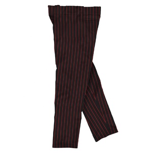 Pantalones de béisbol con logotipo personalizado para hombre al por mayor, pantalones deportivos al aire libre a rayas completas con pantalones de softball suaves y cómodos - Product Image 4