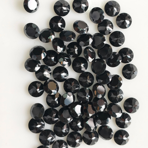 สปิเนลสีดำธรรมชาติ 7 มม. ทรงกลมเจียระไนแบบบริลเลียนท์ คุณภาพดีที่สุด พลอยหลวม รีดดิ้งเมาน์เทน เจมส์ รับรองคุณภาพสำหรับทำเครื่องประดับ - Product Image 2