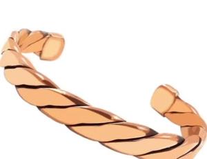 Pulsera Magnética de Cobre Chapado al 99.9% para Alivio de la Artritis, Calidad Garantizada, Artesanía en Cobre Antiguo - Product Image 3