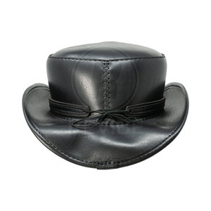 Outdoor Use High Quality Leather <b>Hats</b> For Best Selling Hot Arrival Leather <b>Hats</b> Customized Size Leather <b>Hats</b> - Product Image 6